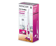 Sencor Odkurzacz pionowy 2w1 bezprzewodowy bezworkowy SVC 7612VT fioletowy - 1387782 - zdjęcie 5
